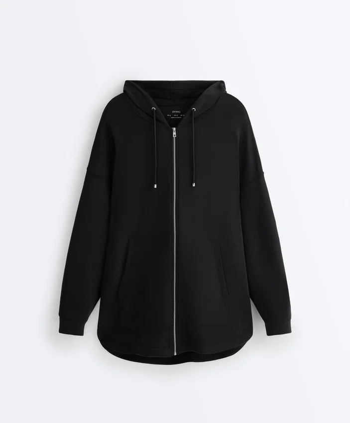 Lange Soft Touch Jacke aus Modal Lange Soft Touch Jacke aus Modal