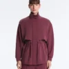 Lange Soft Touch Jacke mit Modal und Taschen Lange Soft Touch Jacke mit Modal und Taschen