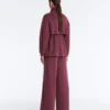 Lange Soft Touch Jacke mit Modal und Taschen Lange Soft Touch Jacke mit Modal und Taschen
