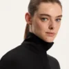 Lange Soft Touch Jacke mit Modal und Taschen