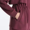 Lange Soft Touch Jacke mit Modal und Taschen Lange Soft Touch Jacke mit Modal und Taschen