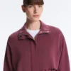 Lange Soft Touch Jacke mit Modal und Taschen Lange Soft Touch Jacke mit Modal und Taschen
