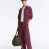 Lange Soft Touch Jacke mit Modal und Taschen Lange Soft Touch Jacke mit Modal und Taschen