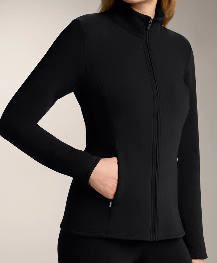 Lange, superwarme, nahtlose Funktionsjacke Lange, superwarme, nahtlose Funktionsjacke