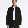 Lange Utility-Jacke aus Soft Touch-Modal Lange Utility-Jacke aus Soft Touch-Modal