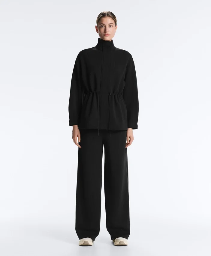 Lange Utility-Jacke aus Soft Touch-Modal Lange Utility-Jacke aus Soft Touch-Modal