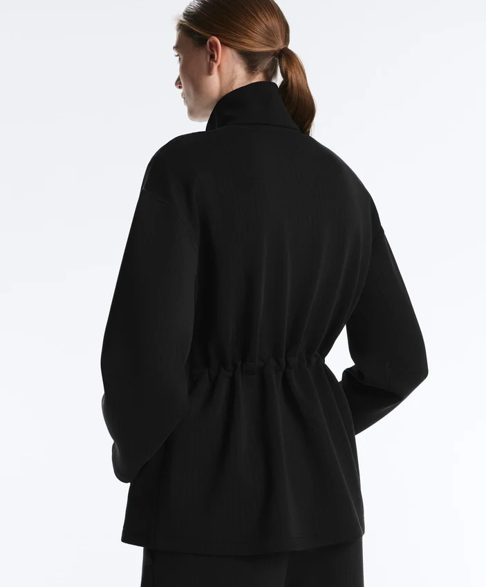 Lange Utility-Jacke aus Soft Touch-Modal Lange Utility-Jacke aus Soft Touch-Modal