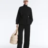 Lange Utility-Jacke aus Soft Touch-Modal Lange Utility-Jacke aus Soft Touch-Modal