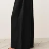 Langer Jumpsuit aus Baumwolle mit Kragen