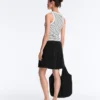Langes Top aus Modal mit Rippstreifen Langes Top aus Modal mit Rippstreifen