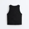 Langes Top aus Modal-Rippstoff Langes Top aus Modal-Rippstoff