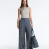 Langes Top aus Modal-Rippstoff Langes Top aus Modal-Rippstoff