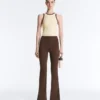 Langes Top aus Modal-Rippstoff Langes Top aus Modal-Rippstoff
