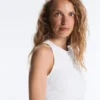 Langes Top aus Modal-Rippstoff Langes Top aus Modal-Rippstoff