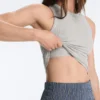 Langes Top aus Modal-Rippstoff Langes Top aus Modal-Rippstoff