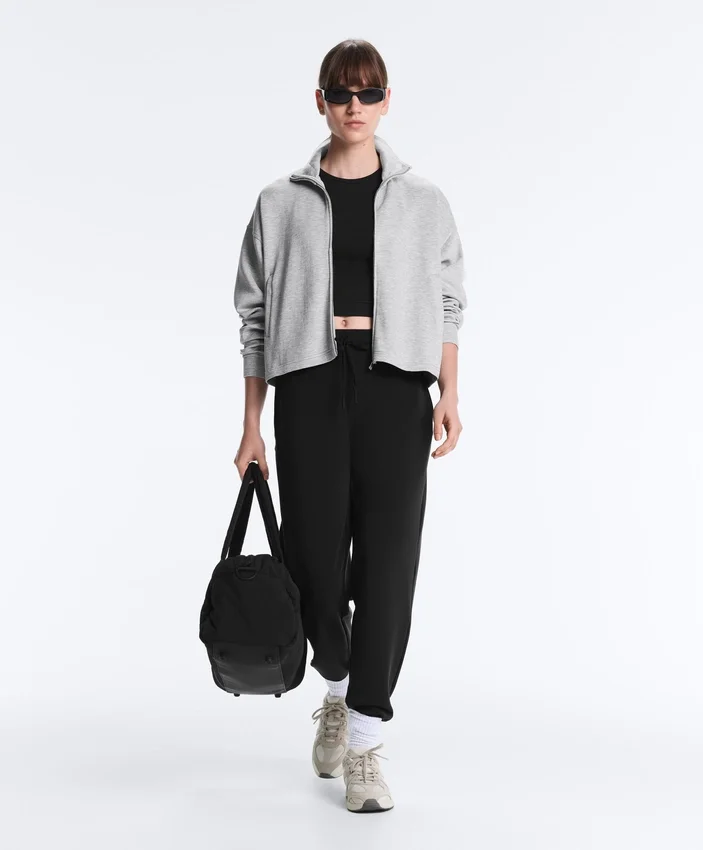 Langes Top aus Modal-Rippstoff Langes Top aus Modal-Rippstoff