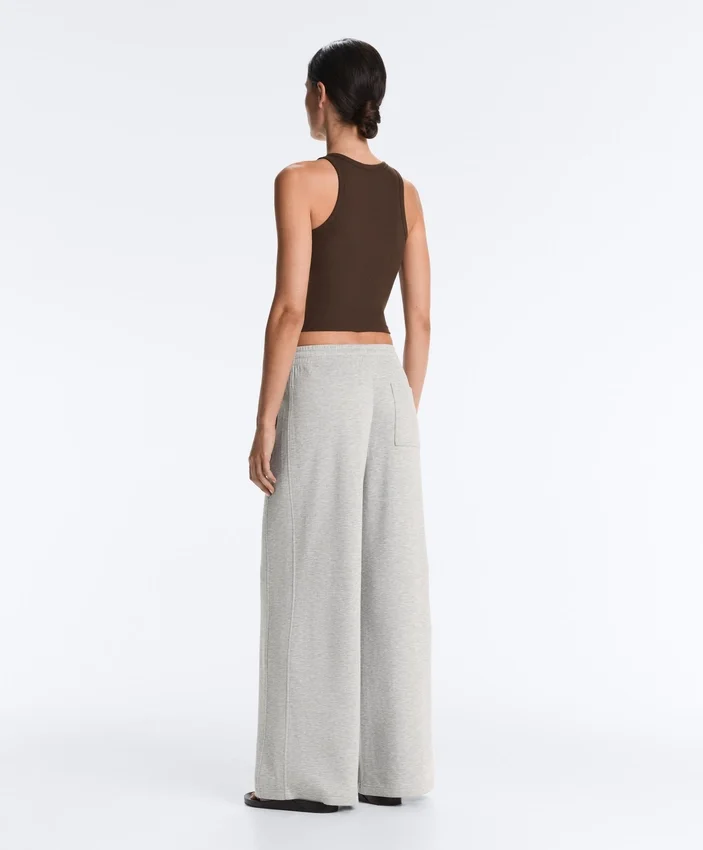 Langes Top aus Modal-Rippstoff Langes Top aus Modal-Rippstoff