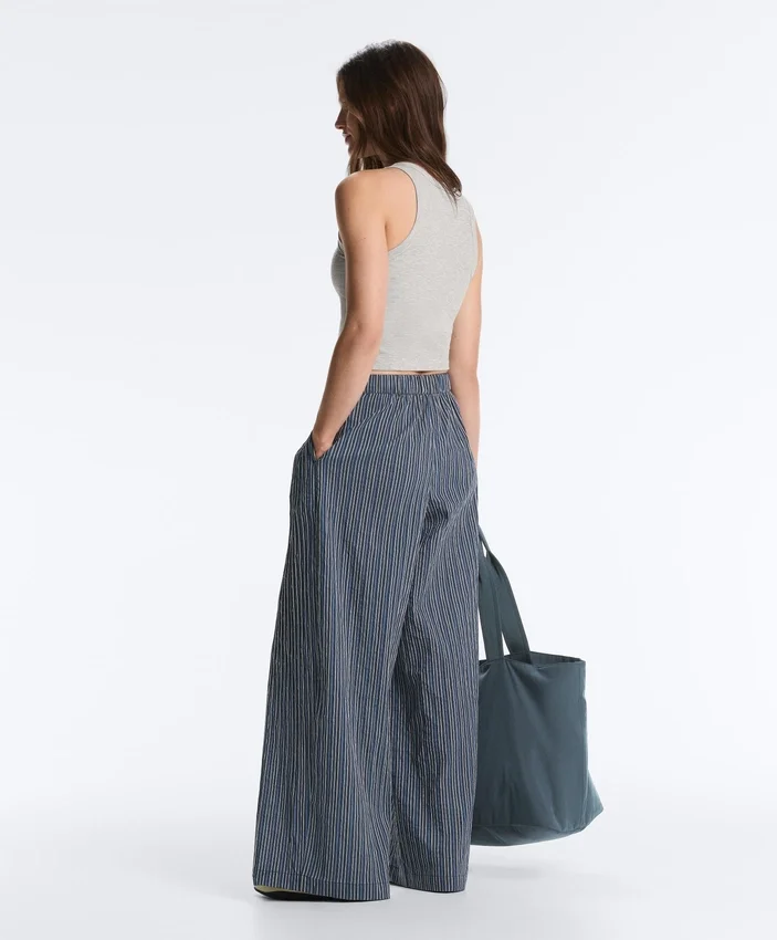Langes Top aus Modal-Rippstoff Langes Top aus Modal-Rippstoff