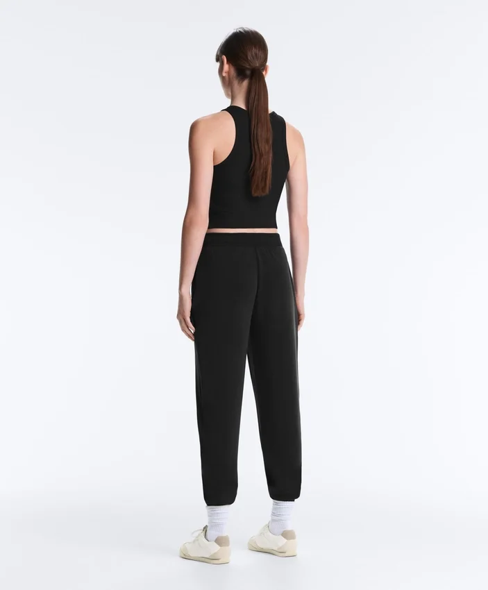 Langes Top aus Modal-Rippstoff Langes Top aus Modal-Rippstoff