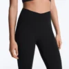 Leggings mit hoher Taille, knöchellang, mit Light Touch-Tragegefühl und V-Ausschnitt, 65 cm Leggings mit hoher Taille, knöchellang, mit Light Touch-Tragegefühl und V-Ausschnitt, 65 cm