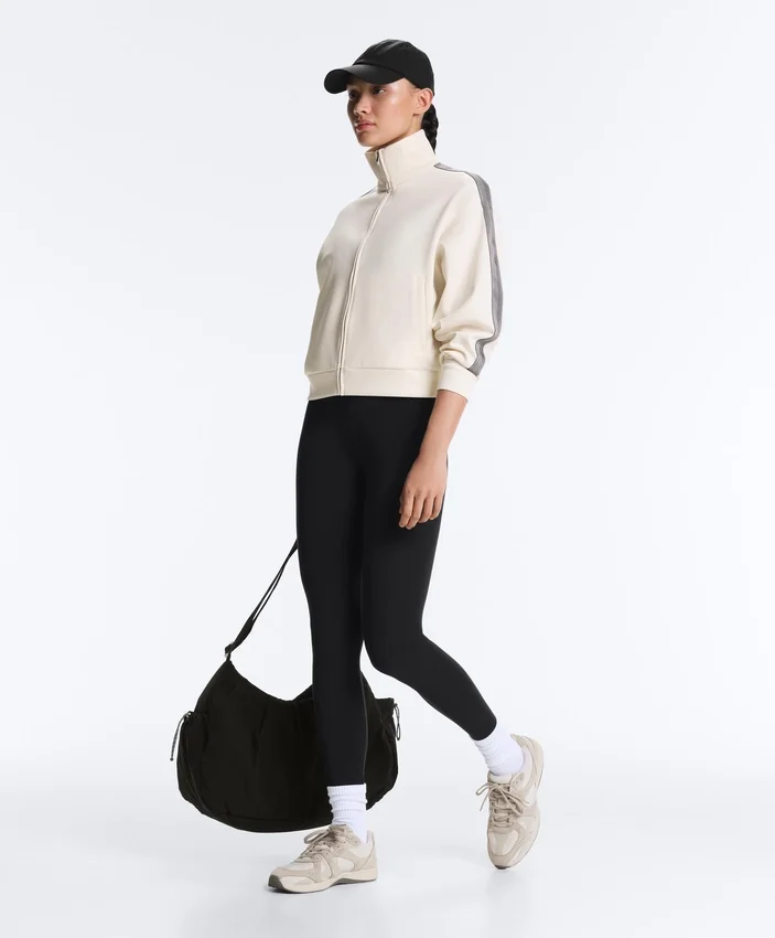 Leggings mit hoher Taille, knöchellang, mit Light Touch-Tragegefühl und V-Ausschnitt, 65 cm Leggings mit hoher Taille, knöchellang, mit Light Touch-Tragegefühl und V-Ausschnitt, 65 cm