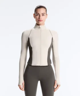 Leichte, warme, reflektierende Funktionsjacke