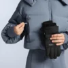 Leichte, wasserabweisende kurze Skijacke aus 80 % Daunen und 20 % Minardi Piume Leichte, wasserabweisende kurze Skijacke aus 80 % Daunen und 20 % Minardi Piume