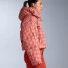 Leichte, wasserabweisende kurze Skijacke aus 80 % Daunen und 20 % Minardi Piume Leichte, wasserabweisende kurze Skijacke aus 80 % Daunen und 20 % Minardi Piume