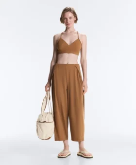 Light Touch-Hose mit hoher Taille und langem Bein
