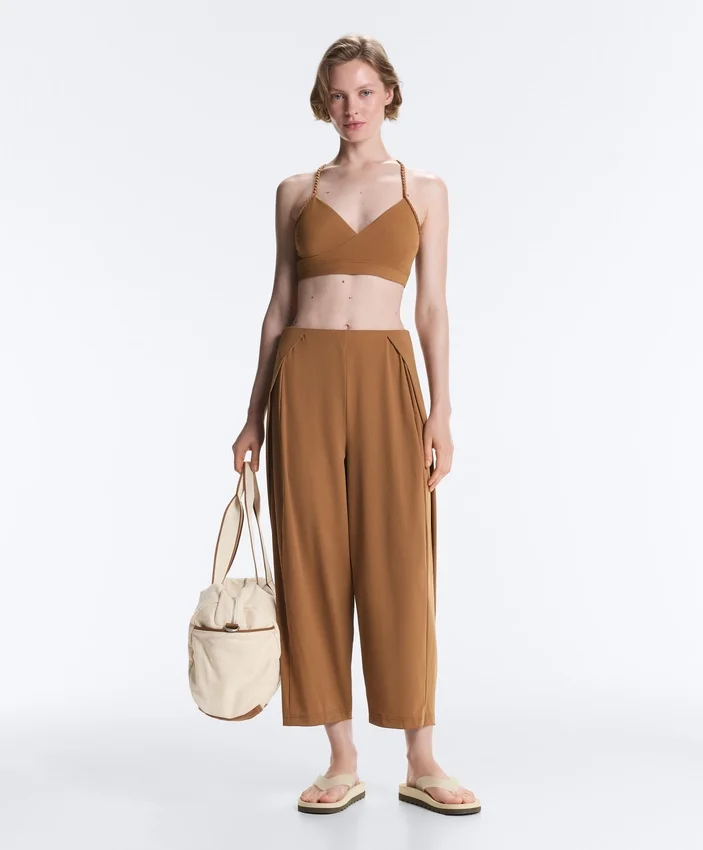 Light Touch-Hose mit hoher Taille und langem Bein Light Touch-Hose mit hoher Taille und langem Bein
