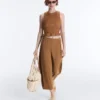 Light Touch-Hose mit hoher Taille und langem Bein Light Touch-Hose mit hoher Taille und langem Bein