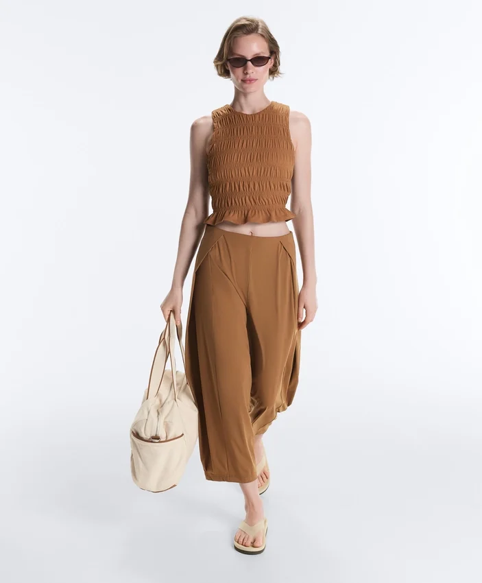 Light Touch-Hose mit hoher Taille und langem Bein Light Touch-Hose mit hoher Taille und langem Bein