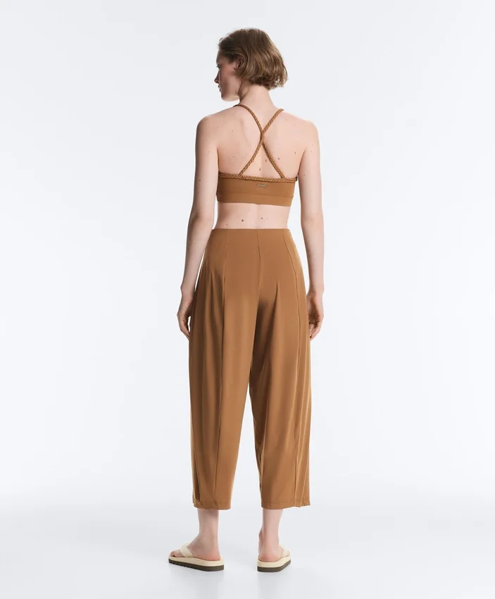 Light Touch-Hose mit hoher Taille und langem Bein Light Touch-Hose mit hoher Taille und langem Bein