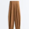 Light Touch-Hose mit hoher Taille und langem Bein Light Touch-Hose mit hoher Taille und langem Bein