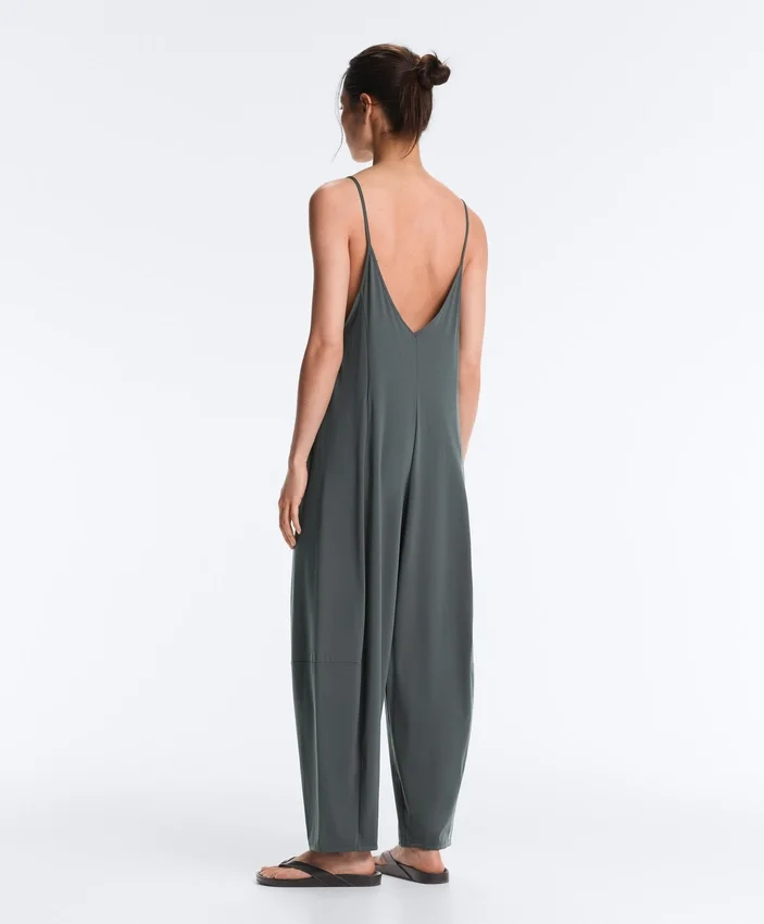 Light Touch Light Touch Wide Long Jumpsuit Light Touch Light Touch Wide Long Jumpsuit