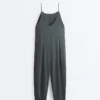 Light Touch Light Touch Wide Long Jumpsuit Light Touch Light Touch Wide Long Jumpsuit