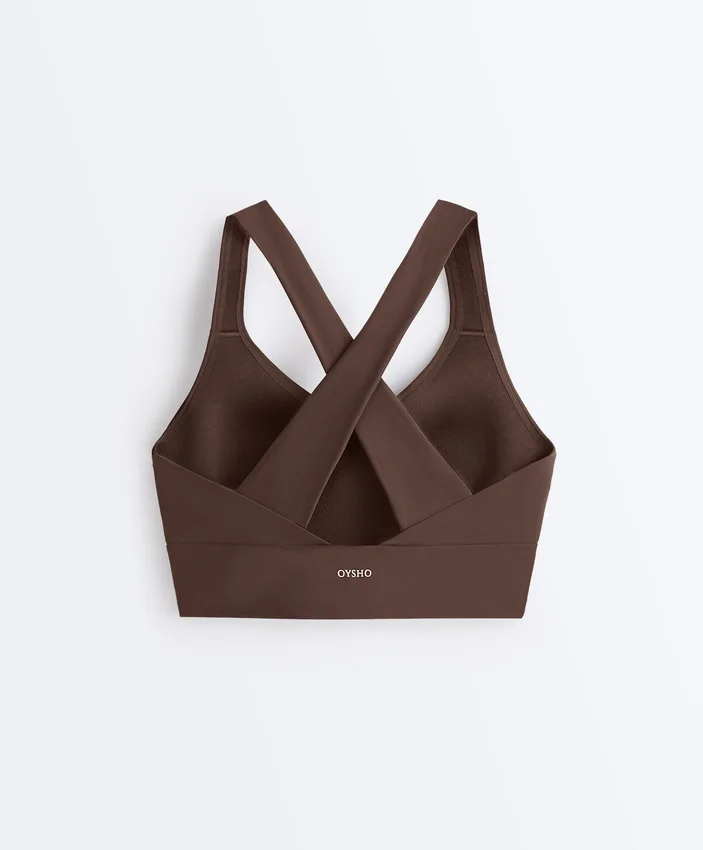 Light Touch Medium-Support Crossover Back Bra Light Touch Medium-Support Crossover Back Bra
