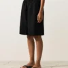 Midi-Bermudashorts aus 100 % Leinen Midi-Bermudashorts aus 100 % Leinen