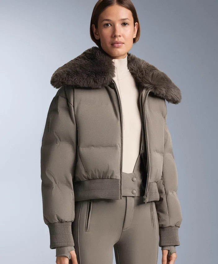 Minardi Piume Ski – wasserabweisende Jacke aus 80 % Daunen und 20 % Federn Minardi Piume Ski – wasserabweisende Jacke aus 80 % Daunen und 20 % Federn