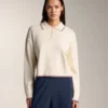Mini-Pullover mit Zopfmuster und Rollkragen Mini-Pullover mit Zopfmuster und Rollkragen