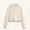 Mini-Pullover mit Zopfmuster und Rollkragen Mini-Pullover mit Zopfmuster und Rollkragen