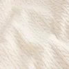 Mini-Pullover mit Zopfmuster und Rollkragen Mini-Pullover mit Zopfmuster und Rollkragen