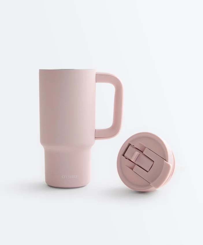 Mini-Tumbler-Trinkflasche mit Taschenriemen Mini-Tumbler-Trinkflasche mit Taschenriemen