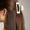 Mittlere quadratische Haarschmuck-Spange Mittlere quadratische Haarschmuck-Spange