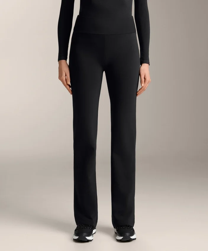 Nahtlose Bootcut-Hose mit hoher Taille und besonders warmer Isolierung Nahtlose Bootcut-Hose mit hoher Taille und besonders warmer Isolierung