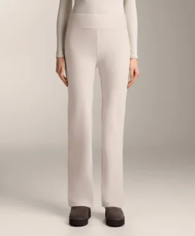 Nahtlose Bootcut-Hose mit hoher Taille und besonders warmer Isolierung