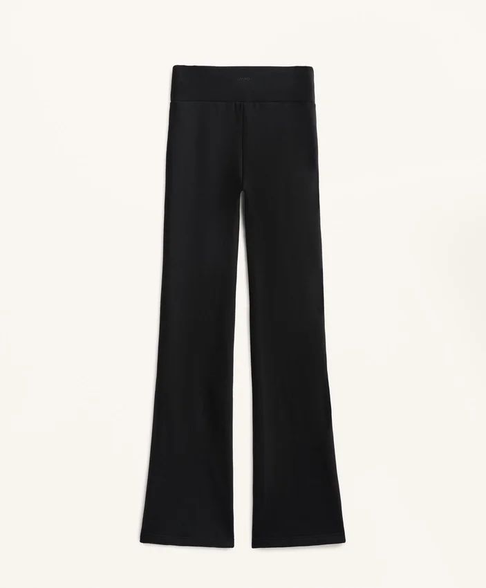 Nahtlose Bootcut-Hose mit hoher Taille und besonders warmer Isolierung Nahtlose Bootcut-Hose mit hoher Taille und besonders warmer Isolierung