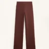 Nahtlose Bootcut-Hose mit hoher Taille und besonders warmer Isolierung Nahtlose Bootcut-Hose mit hoher Taille und besonders warmer Isolierung