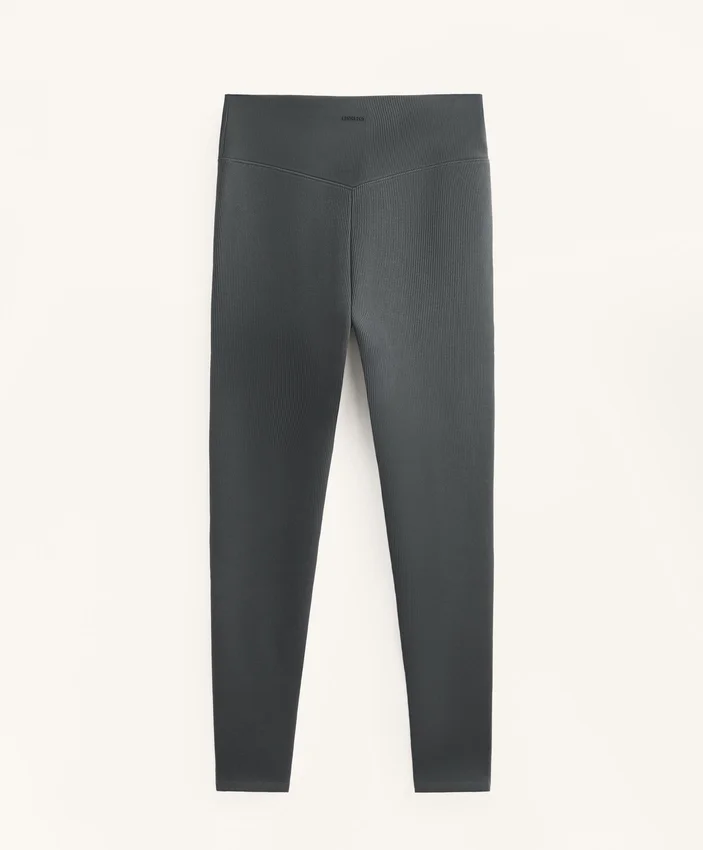 Nahtlose, extrawarme Leggings mit superhoher Taille und Rippbündchen, knöchellang, 70 cm Nahtlose, extrawarme Leggings mit superhoher Taille und Rippbündchen, knöchellang, 70 cm