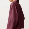 Oversize-Hemd mit langen Ärmeln aus 100 % Leinen Oversize-Hemd mit langen Ärmeln aus 100 % Leinen